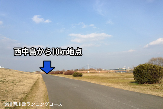 淀川ランニング10km