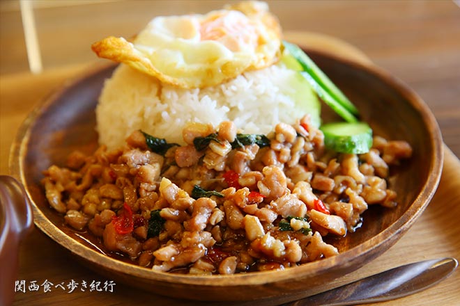 タイ料理TSURE（ツレ）のガパオライス