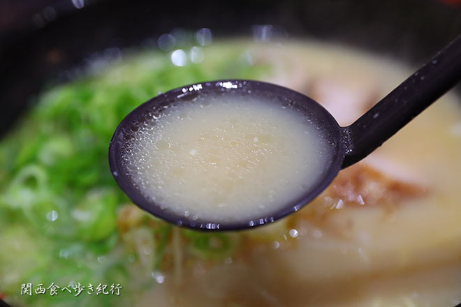 しんばラーメンのスープ