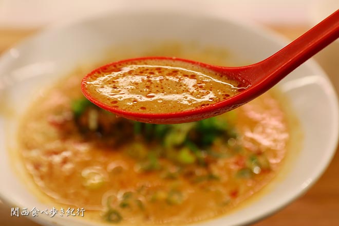 担担麺のスープ