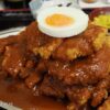 赤丸のチキンカツの天保山タワー