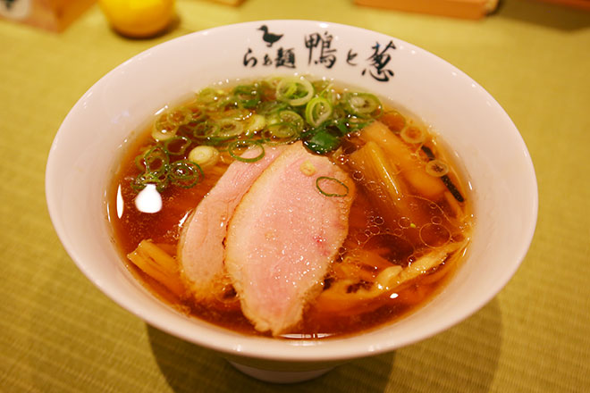 らぁ麺 鴨と葱の鴨らーめん