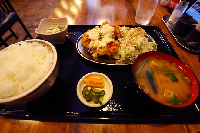 あぶくのチキン南蛮定食